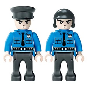 644 pcs Giáo Dục Thành phố loạt Xây dựng đồ chơi cảnh sát trạm Máy bay trực thăng thuyền khối xây dựng cho trẻ em 'vui vẻ - Product Image 5