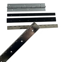 Charnière de piano robuste en acier inoxydable, charnière continue antirouille pour portes lourdes, armoires et applications industrielles