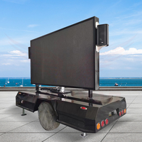 Haute qualité LED panneau d'affichage numérique signe Mobile camion remorque P2.5P3P4P5 véhicule Led écran d'affichage 3 côtés pour spectacles publicité