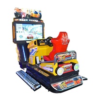 Machine de jeu de course de voiture à pièces de simulateur de course d'arcade en gros d'usine populaire en métal Durable