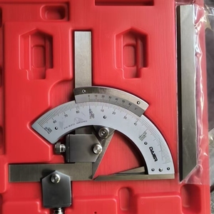 คุณภาพสูง 0-320 °   เครื่องวัดมุมเวอร์เนียร์สแตนเลสอเนกประสงค์ - Product Image 4