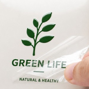 Etiquetas de Transferencia UV Personalizadas, Etiquetas de Cristal, Etiquetas de Logotipo Impermeables, Película Mate y Brillante, Blanca, Transparente, Autoadhesiva, para Empaquetado - Product Image 1