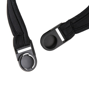 Black Neoprene Cup Sleeve 20 Oz 30 Oz Reusable Sports Water Bottle Holder With Handle For Outdoor Fitness Travel Mountaineering - Product Image 1