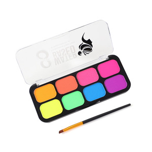 Tablero de dibujo de 8 colores transfronterizo ABS Plástico Unisex Niños Halloween Soluble en agua Juego de secado rápido - Product Image 2