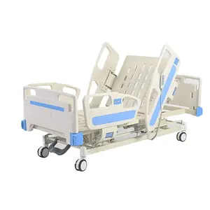 가정용 고급 병원 침대 및 전기 다기능 병원 간호 침대 간단한 ABS 난간