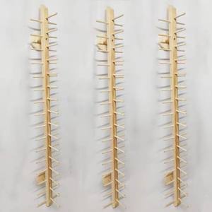 Exhibidor de Gafas de Madera de 16 Ranuras para Montar en la Pared, Ahorro de <span class=keywords><strong>Espacio</strong></span>, Fácil Instalación, para Exhibición de Marcos Ópticos en Tiendas - Product Image 1