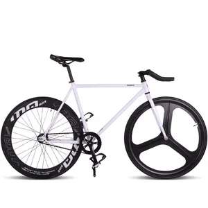 OEM 카본 스틸 700C 고정 기어 자전거 단일 속도 고정 기어 Fixie 자전거 트랙 자전거