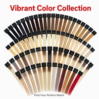 Extensions de cheveux OEM/réutilisables 100% cheveux humains vierges Remy double épaisseur, aspect naturel fin et invisible, vente en gros OEM