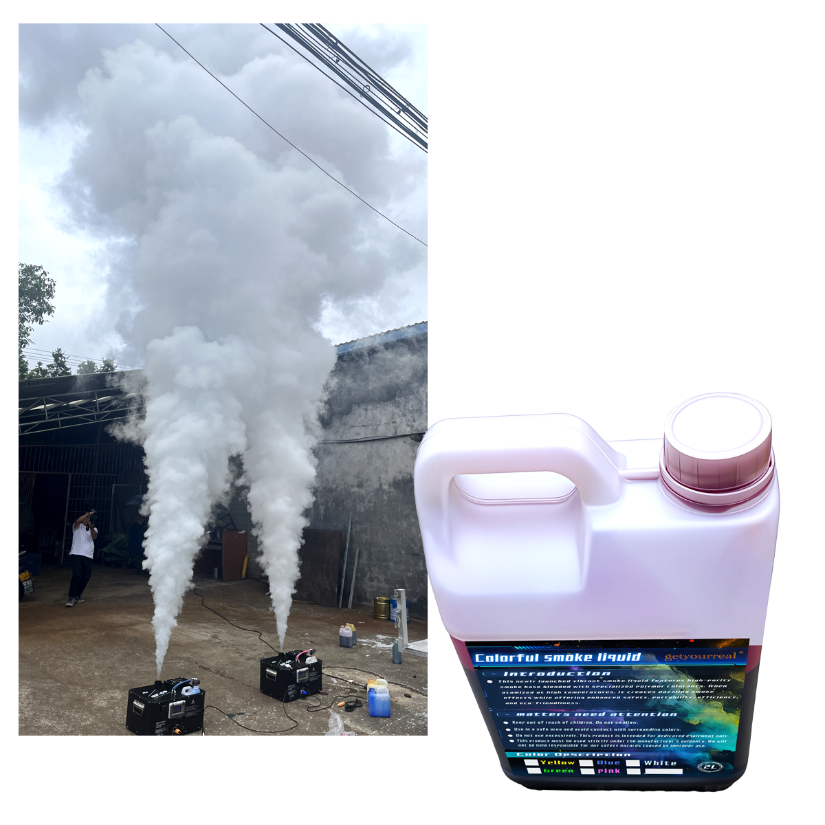 Liquide de fumée blanche