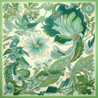 Alas Meja Mahjong Karet Multi-gaya Berbagai Pilihan Warna Anti-selip Desain Senyap untuk Mengurangi Kebisingan Termasuk Tas Pembawa