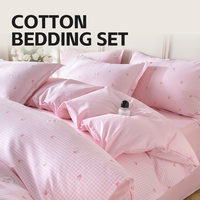 Vente en gros de draps de lit personnalisés, 4 pièces, housse de couette, ensemble de literie 100% coton, taille king, taille queen, taille complète, ensembles de draps super doux et luxueux