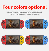 5.1 pouces X7 Plus 4.3 pouces 5.1 pouces 3500 classique 8 go double Joystick Portable écran HD enfants Portable rétro Console de jeux vidéo
