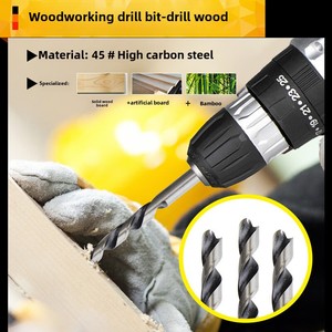 Khai Thác đa chức năng thép không gỉ khoan bit thiết lập 10mm 3mm 6mm cho bê tông cho hộ gia đình Điện Tay khoan bit - Product Image 2