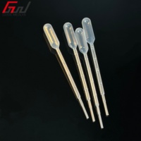 Pipette de transfert en plastique PE stérile EO de 2 ml et 150 mm pour laboratoire