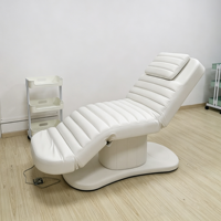 Mobilier de salon de beauté pour esthéticiennes : Lit de soin électrique, lit de cosmétique pour cils, chaise de massage et de soin du visage, chaise de dépilatoire