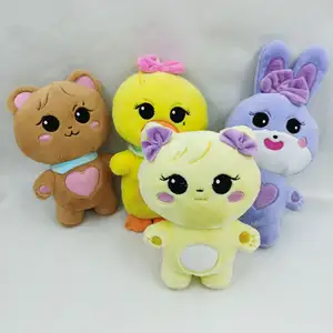 Hot Sale BP Born Pink Plush Toy Cartoon Anime KPOP Idol Jennie Lisa Rose Jisoo Soft Stuffed Animal Plush Doll