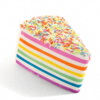 Jouet Squishy Gâteau Superposé en PU à Mémoire de Forme à Remontée Lente pour Enfants, Vente en Gros
