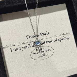 Collar con Colgante de Diamantes Cuadrados de Plata de Ley 925 Hailanbao para Mujer, Estilo Caramelo, Colgantes de Moda de Lujo - Product Image 1