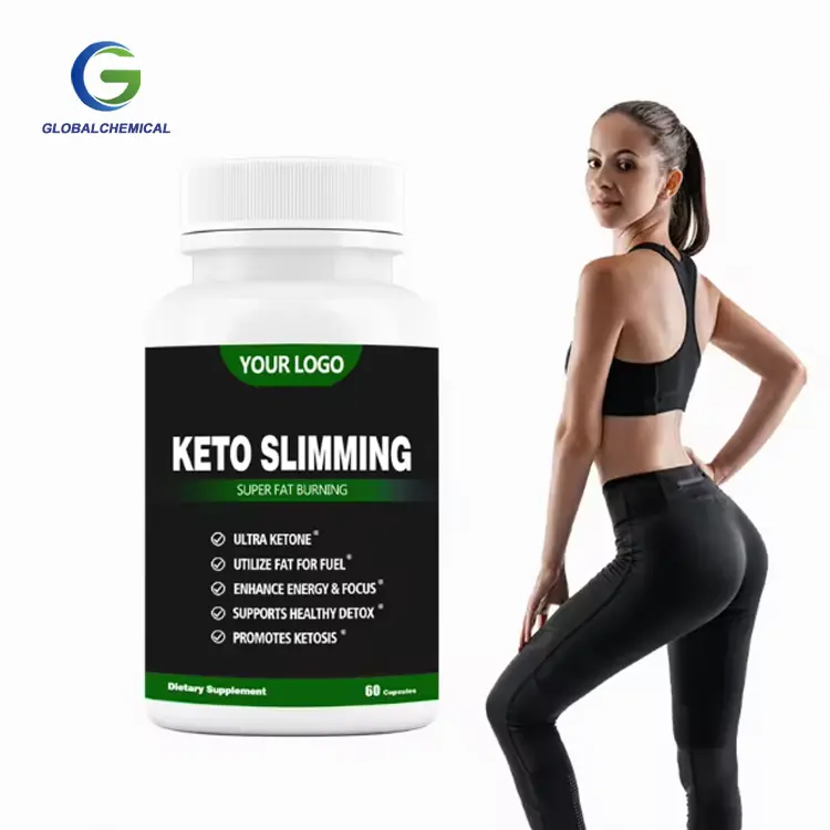 OEM productos adelgazantes Keto cápsulas suplementos de pérdida de peso Keto dieta BHB Keto cápsulas