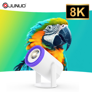 โปรเจคเตอร์พกพา Android 14 ความละเอียด 720P HD แบบฉายระยะใกล้ ขายดี พร้อม Wi-Fi 6 ดีไซน์ทรงลูกบาศก์กะทัดรัด สำหรับใช้ในบ้าน - Product Image 1