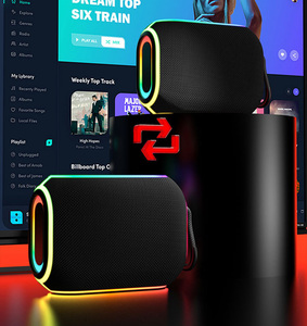 Altavoz Inalámbrico Portátil para Exteriores de Alta Calidad, 8W, Batería de 1500mAh con Luz RGB, Nuevo Dispositivo Electrónico de Moda - Product Image 6