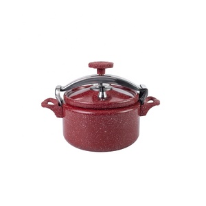 Nhiều Màu Dễ Dàng Làm Sạch Không Dính Đá Cẩm Thạch Nhôm Cookware Áp Suất Cookers Nồi Cơm Điện - Product Image 5