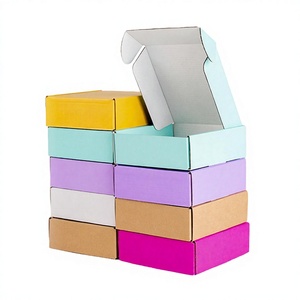 กล่องของขวัญแบบม้วนสีน้ำตาลใส ผลิตจากวัสดุรีไซเคิล พร้อมซิปล็อค สำหรับบรรจุอาหาร เสื้อยืด ถุงเท้า ขนสัตว์ พร้อมโลโก้แบรนด์แบบนูน - Product Image 3