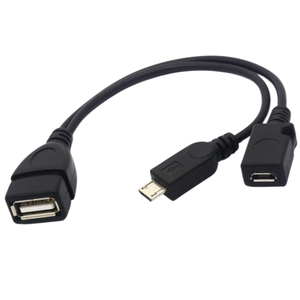 สายแยก OTG ไมโคร <span class=keywords><strong>USB</strong></span> สายเพิ่มกำลัง OTG สำหรับไมโคร <span class=keywords><strong>USB</strong></span> สาย <span class=keywords><strong>USB</strong></span> ตัวเมียไปยังสายแปลงโฮสต์อะแดปเตอร์ตัวเมีย - Product Image 1