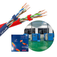 Câble réseau SFTP Cat7 Cat6 sur bobine de 305 m avec impression personnalisée, CPR B2ca ou CCA