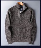 Nouveau Pull Décontracté d'Hiver pour Homme – Chandail Chaud Slim à Col Montant Tricoté pour Homme