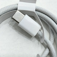 Câble de charge rapide USB-C vers Type-C PD 20W de 1m/2m pour iPhone 14 15 16 17 18 Pro Max avec emballage en boîte