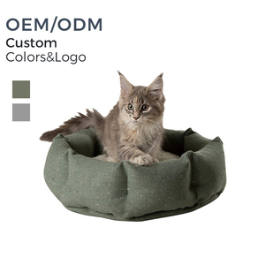 Cama ecológica para interior para mascotas, cama lavable a la moda para cachorros/gatitos, cama nido, camas para perros y gatos - Product Image 5