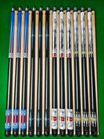 Queue de billard de haute qualité en érable de 13 mm/10 mm, 1/2, 2 pièces, avec joint en acier inoxydable, manche en ébène, légère, durable, snooker