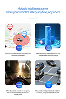 Pengsent nouveau petit 4G GPS 3000 mAh batterie voiture actif enfants personnes âgées SOS dispositif de suivi des appels pâte que queclink GL300