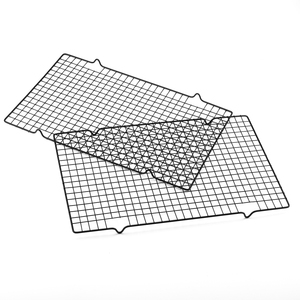 Grille de barbecue en fer BQ-1188 avec panier et support, revêtement antiadhésif résistant à la chaleur, pour la cuisson en plein air et le camping - Product Image 6