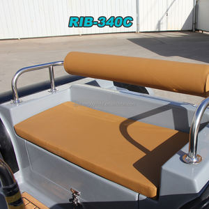 Ce <span class=keywords><strong>bateau</strong></span> <span class=keywords><strong>semi</strong></span>-<span class=keywords><strong>rigide</strong></span> gonflable de <span class=keywords><strong>bateau</strong></span> de Rhib de fibre de verre de la publicité de 3.4m 11ft avec des accessoires et le <span class=keywords><strong>moteur</strong></span> de <span class=keywords><strong>bateau</strong></span> - Product Image 5