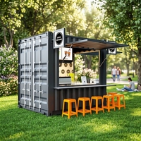 Maison conteneur en acier pliable de 20 pieds, maison modulaire préfabriquée moderne, maison mobile, installation rapide, bureau conteneur portable
