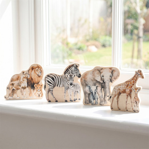 Rompecabezas <span class=keywords><strong>de</strong></span> <span class=keywords><strong>Animales</strong></span> <span class=keywords><strong>de</strong></span> Madera Montessori para Niños Pequeños <span class=keywords><strong>de</strong></span> 1 a 3 Años, Piezas Grandes Fáciles <span class=keywords><strong>de</strong></span> Agarrar, Pintura a Base <span class=keywords><strong>de</strong></span> Agua - Product Image 3