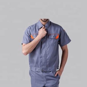 Uniformes de Trabajo Casuales, Ecológicos, Anti-Pilling, de Secado Rápido, Tejido de Punto, Estampado Digital, Manga Corta, del Fabricante - Product Image 4