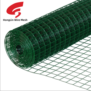 Nhà Máy Giá 20 Máy đo màu xanh lá cây điện mạ kẽm hàn dây lưới <span class=keywords><strong>8x8</strong></span> PVC tráng lỗ vuông hình dạng hàn dây lưới - Product Image 1