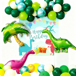 Set <span class=keywords><strong>di</strong></span> Palloncini 3D Rotondi in Alluminio a Forma <span class=keywords><strong>di</strong></span> Animali Cartoon per Feste <span class=keywords><strong>di</strong></span> <span class=keywords><strong>Compleanno</strong></span> dei Bambini, Decorazioni per Sfondi Celebrazionali che Creano <span class=keywords><strong>Gioia</strong></span> - Product Image 1