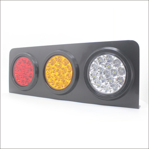 <span class=keywords><strong>24V</strong></span> <span class=keywords><strong>LED</strong></span> Phía Sau Lights Tail Phía Sau Đèn Phanh Phía Sau Tail Dừng Chỉ Số Ánh Sáng Đèn Cho Trailer Xe Tải Xe Tải Caravan Van Máy Kéo - Product Image 3