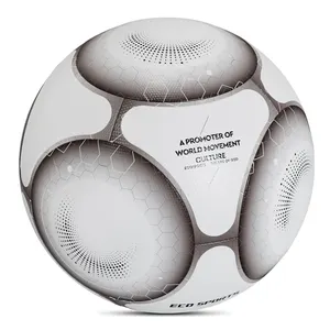 Meilleur nouveau ballon de football 2024 taille 5 PU à liaison thermique ballon de football à éruption élevée pour l'entraînement de match à prix réduit