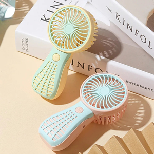 Vente flash, prix bas, nouveautés, ventilateur de table portable, rechargeable, mini ventilateur à main - Product Image 4