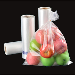 Sac de rouleau continu de supermarché recyclable pour les légumes et les fruits - Product Image 3