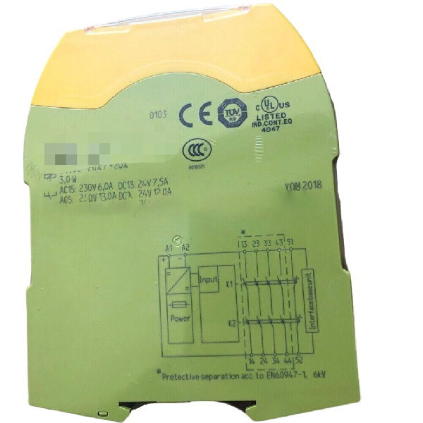 Plc 1pc 751110 S10 C Safety Lay 24vdc 4 No 1 Nc Controller for Warranty Product