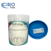 CLIA a renoncé à la tasse instantanée de test de drogue de 12 panneaux pour le test DOA