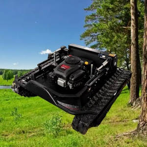 Tondeuse à gazon télécommandée robuste sur chenilles, haute efficacité, 22 CV, moteur essence Loncin 4 temps, pour l'agriculture, les vergers et la foresterie - Product Image 3