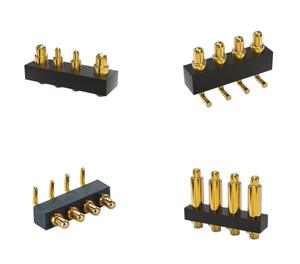 Conector POGO de Alta Calidad de <span class=keywords><strong>4</strong></span> Pines para Carga con Carcasa de Latón/Cobre Fosforado, Durabilidad de 500.000 Ciclos - Product Image 4