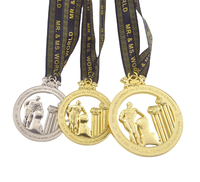 Médailles de musculation 3D personnalisées pour IFBB MR MS World Amateur Mateur World Showdown, médailles de musculation, danse, médaille découpée